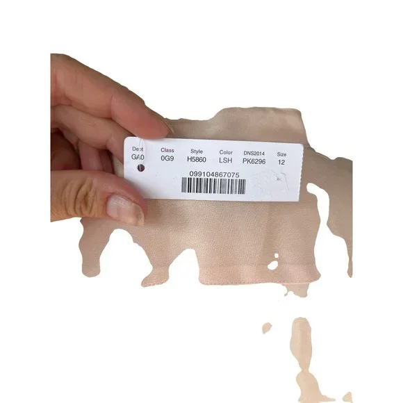 NWT J. Crew Stretch Tailored Bodysuit Silk Light Shell Size 12